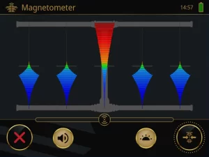 The full PentaSense System includes the Super Sensor and four Enhancers, allowing simultaneous scanning with five sensor pairs for enhanced detection accuracy