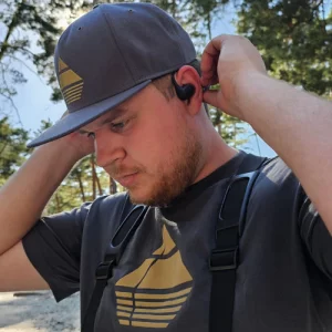 Open-Ear Headphones for metal detectors provide clear acoustic signals while allowing treasure hunters to stay aware of their surroundings, ideal for challenging terrain